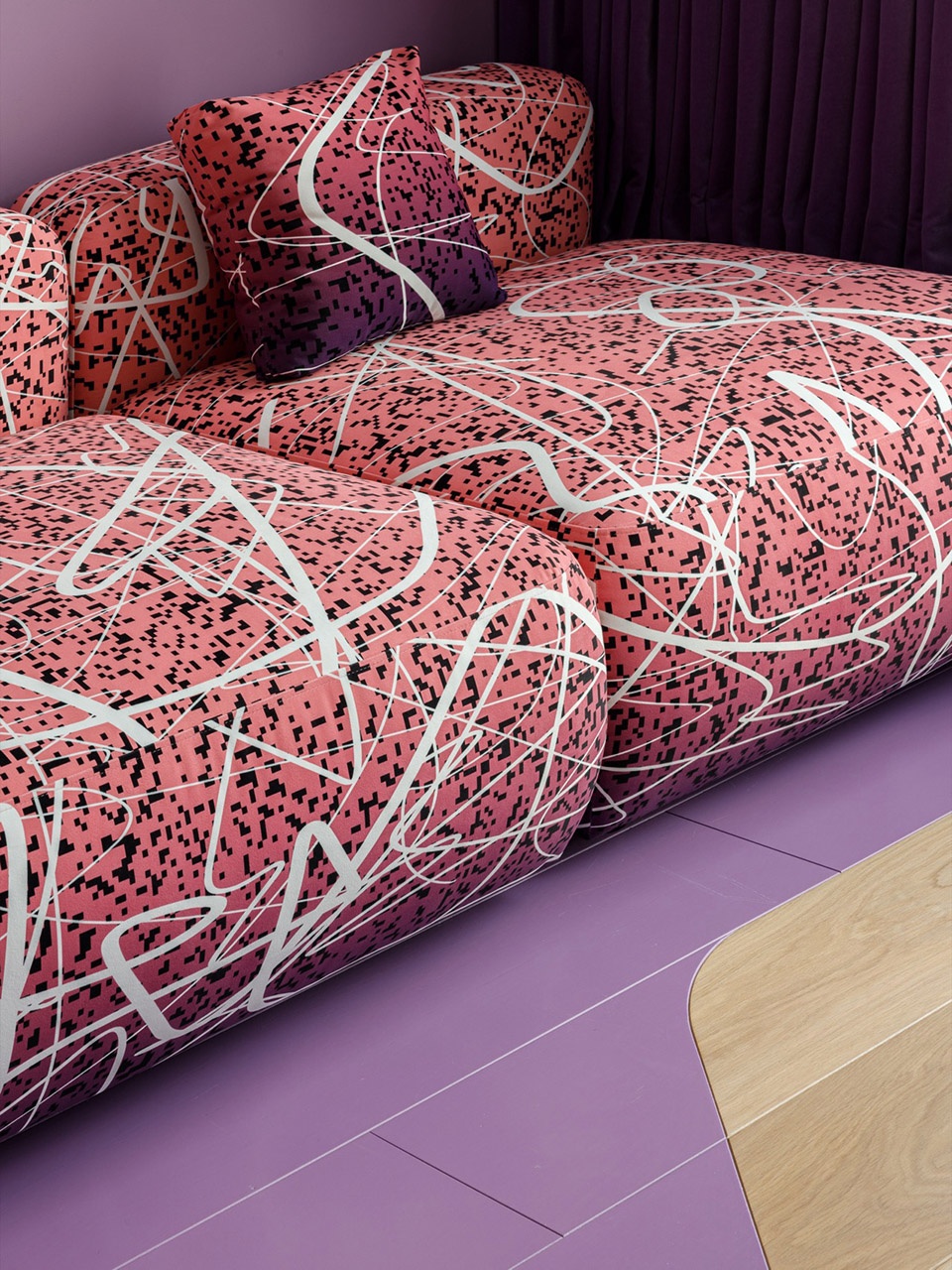 Manifest of Digital Aesthetics in a Residential Interior