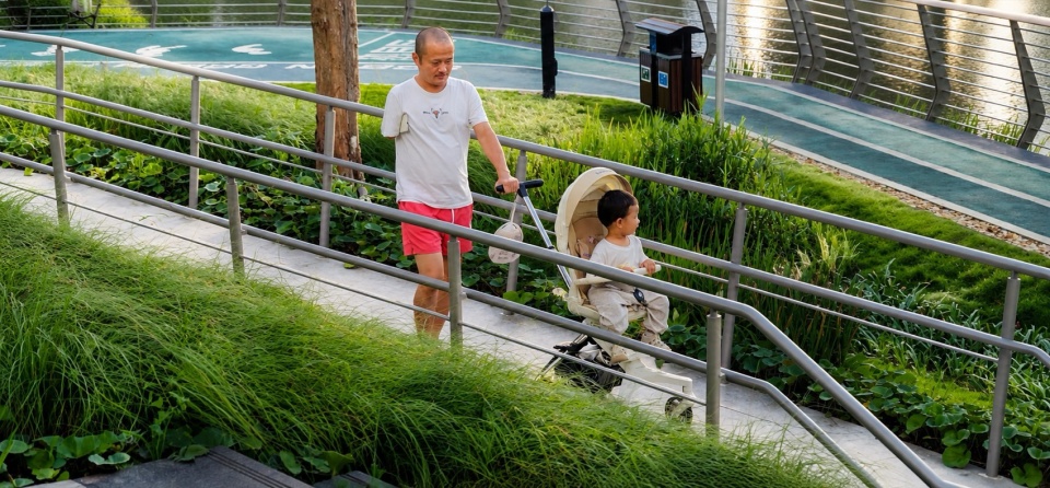 Riverside Landscape Design of Green Belts on Both Sides of Dadongjiang
