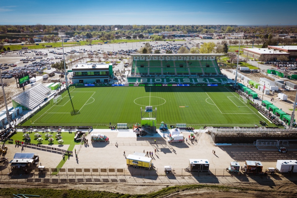 Athletic Club Boise Professional Soccer Stadium by Cushing Terrell