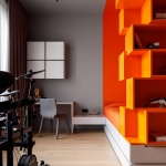 Manifest of Digital Aesthetics in a Residential Interior by Rustem Urazmetov (UR Bureau)