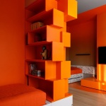 Manifest of Digital Aesthetics in a Residential Interior by Rustem Urazmetov (UR Bureau)