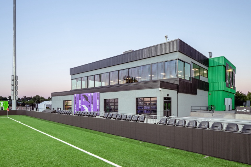 Athletic Club Boise Professional Soccer Stadium by Cushing Terrell