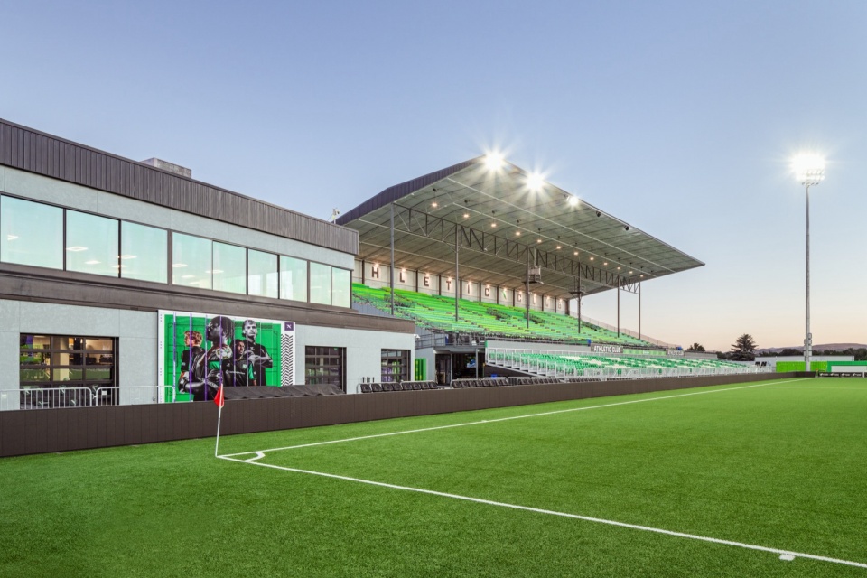 Athletic Club Boise Professional Soccer Stadium by Cushing Terrell
