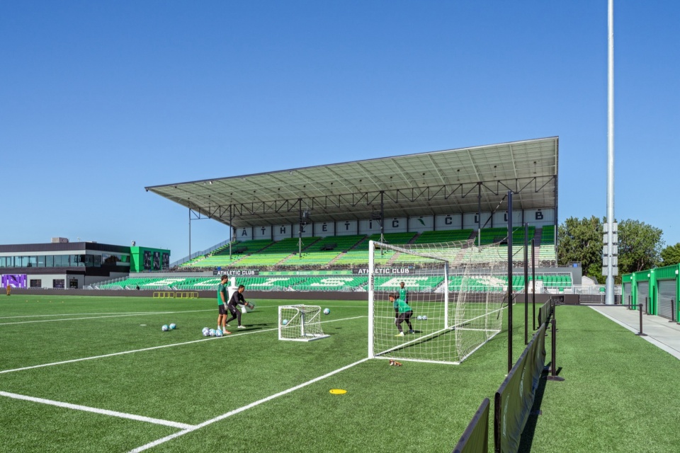 Athletic Club Boise Professional Soccer Stadium by Cushing Terrell