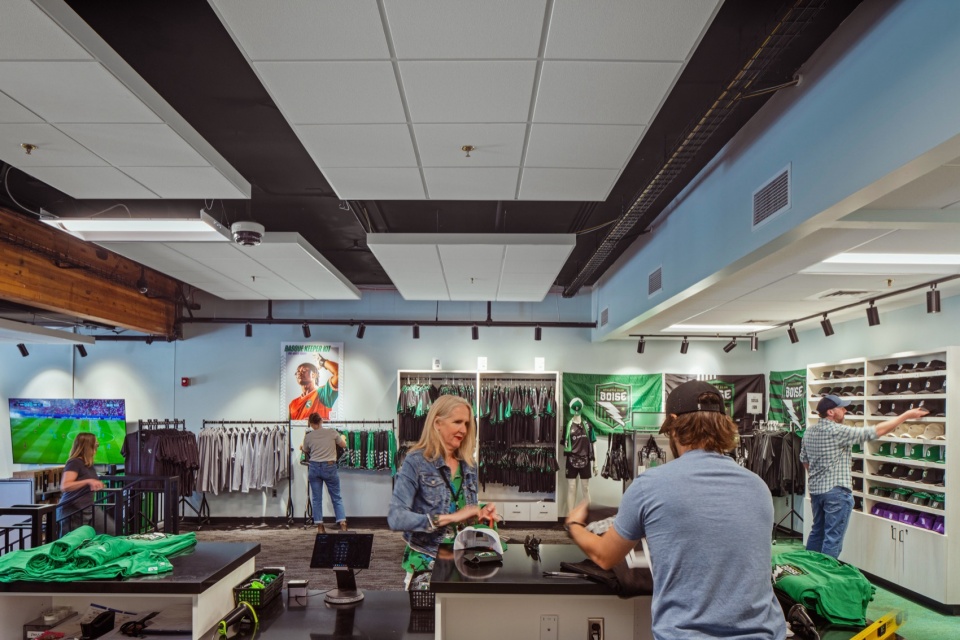 Athletic Club Boise Professional Soccer Stadium by Cushing Terrell