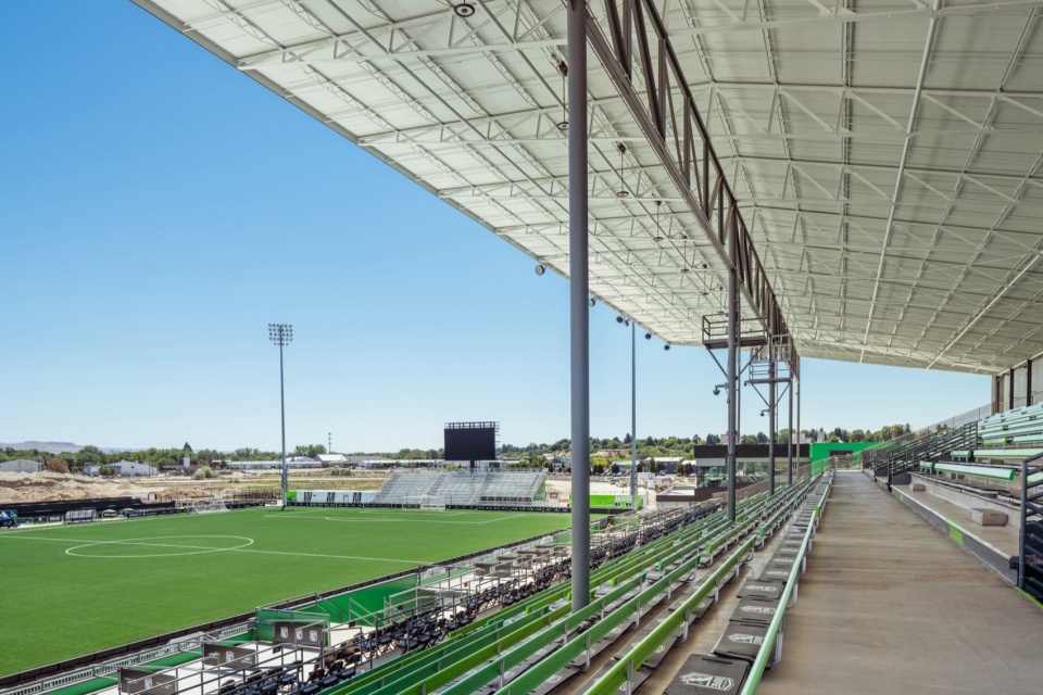 Athletic Club Boise Professional Soccer Stadium by Cushing Terrell