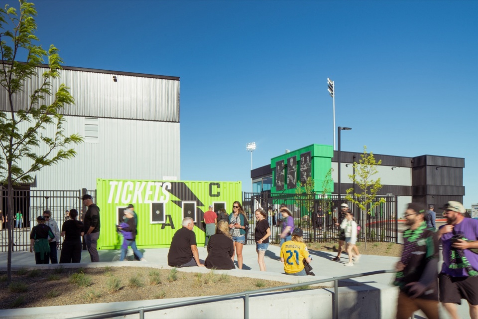 Athletic Club Boise Professional Soccer Stadium by Cushing Terrell