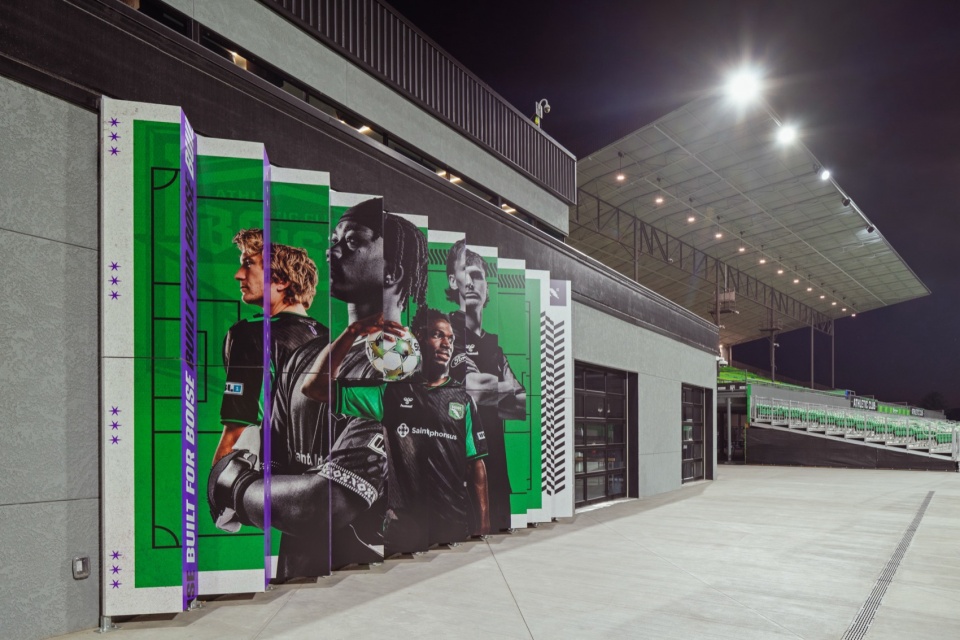 Athletic Club Boise Professional Soccer Stadium by Cushing Terrell