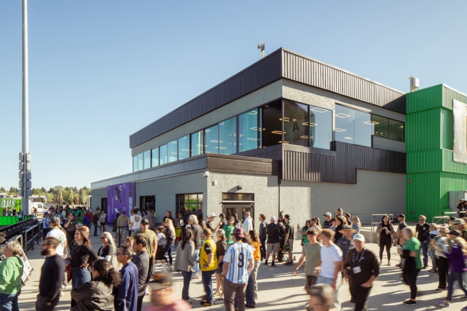 Athletic Club Boise Professional Soccer Stadium by Cushing Terrell
