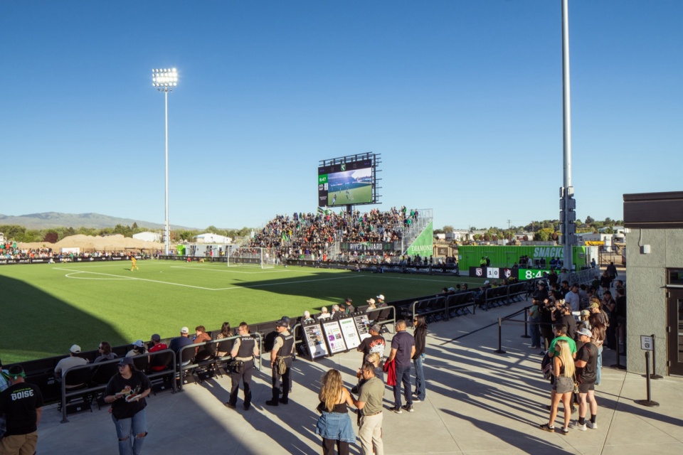 Athletic Club Boise Professional Soccer Stadium by Cushing Terrell