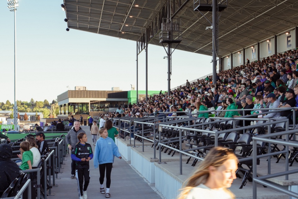 Athletic Club Boise Professional Soccer Stadium by Cushing Terrell