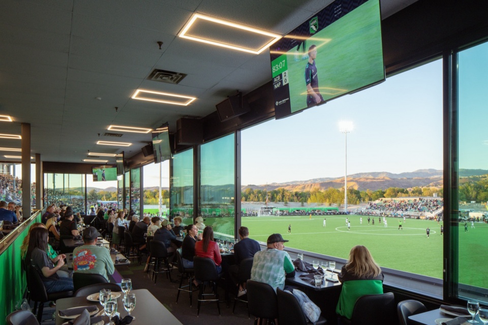 Athletic Club Boise Professional Soccer Stadium by Cushing Terrell
