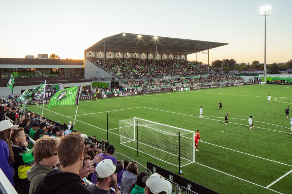 Athletic Club Boise Professional Soccer Stadium by Cushing Terrell