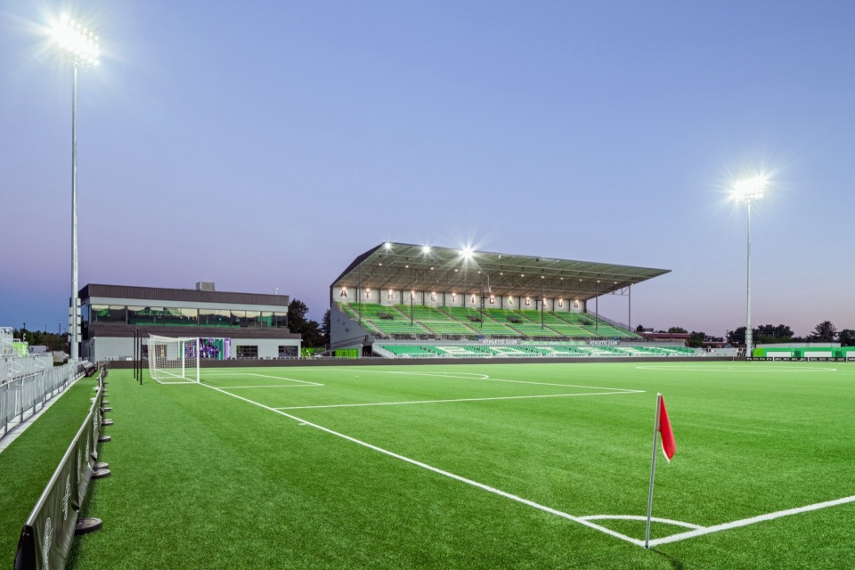 Athletic Club Boise Professional Soccer Stadium by Cushing Terrell