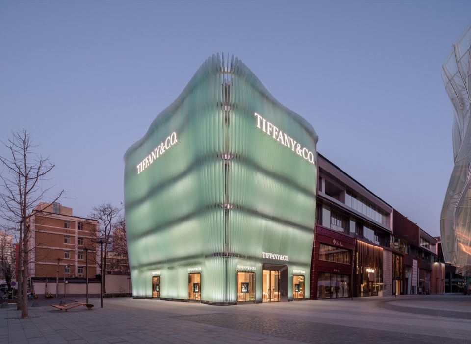 Tiffany Facade Beijing by MVRDV