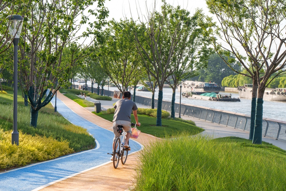 phase i landscape improvement project along the grand canal xinwu district wuxi by myp inc