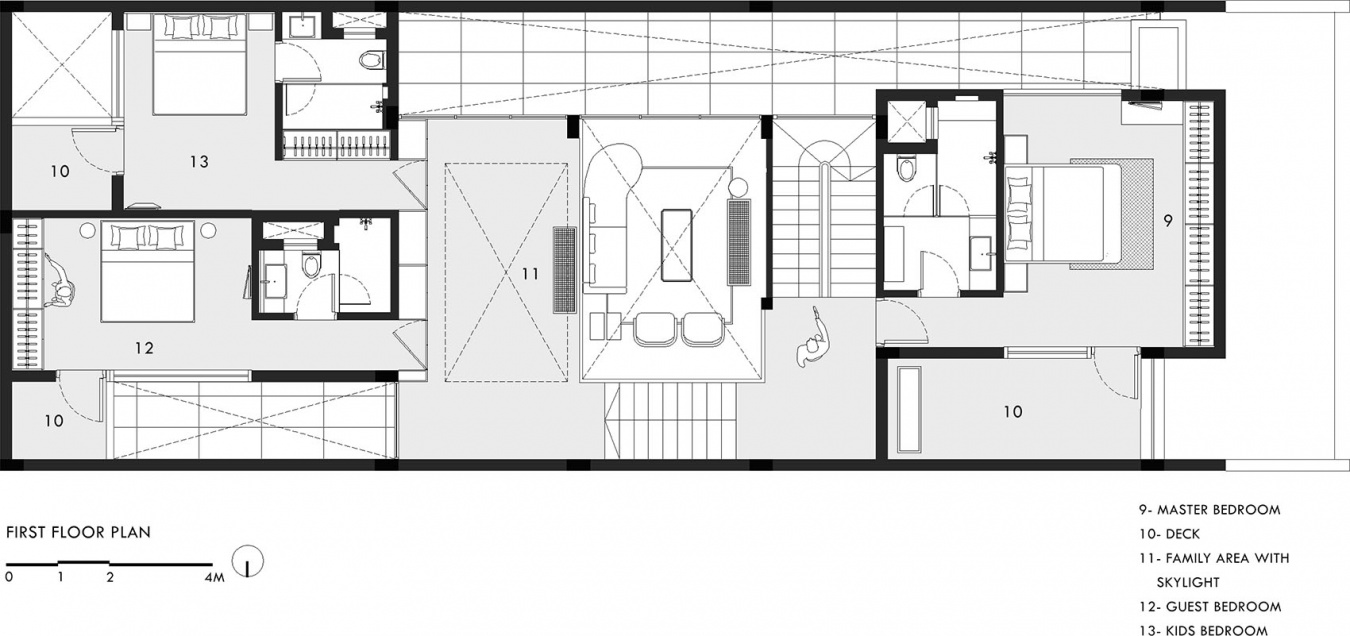 House Between Walls by Studio Urban Form Objects