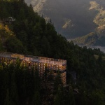 Huangfengyan Camping Park Visitor Center by XJ DesignAgency