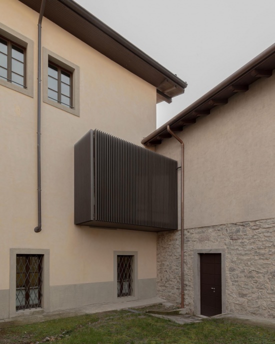 recovery of the body west of villa dellamicizia by invernizzi gaffuri architetti associati