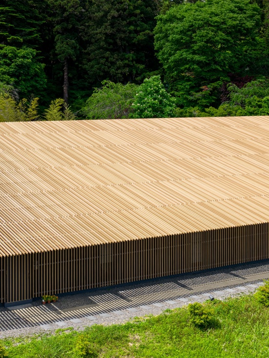 renewal of bato hiroshige museum by kengo kama