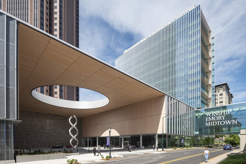 winship cancer institute at emory midtown by som
