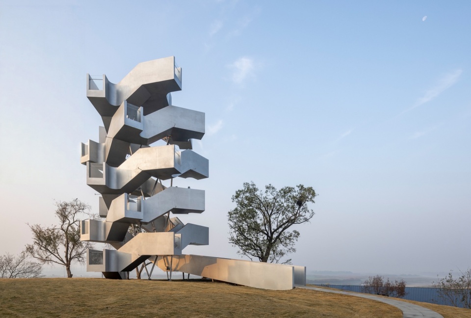 Chenhu Migratory Bird Observation Tower by Xiang Architects