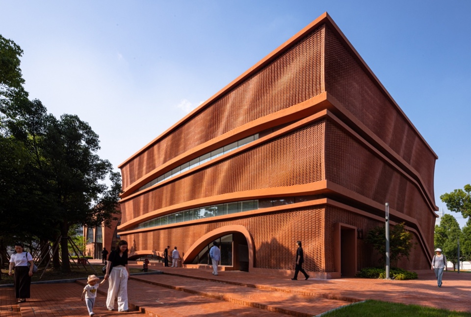 Cultural Regeneration Robotic Construction The Shenjia Garden Intangible by Archi Union
