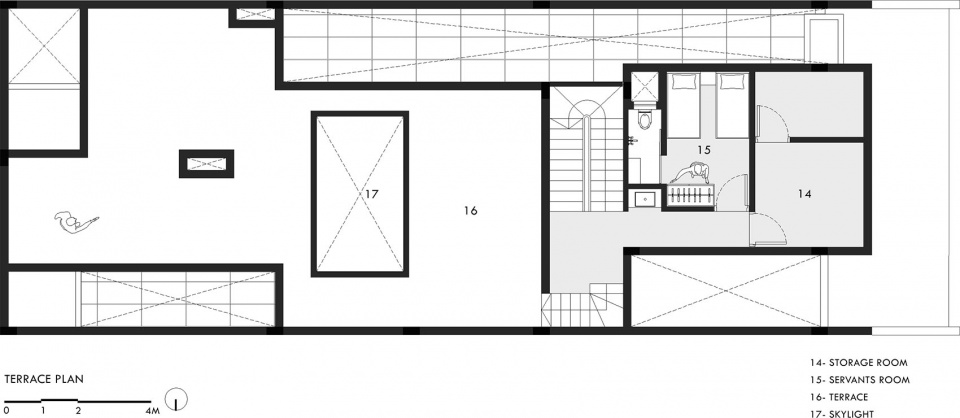 House Between Walls by Studio Urban Form Objects