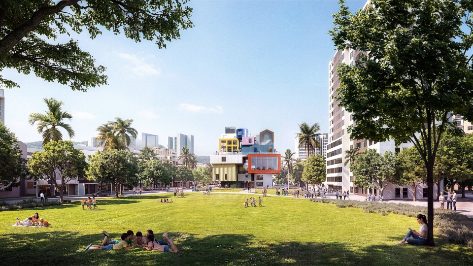 bihailou art village by mvrdv