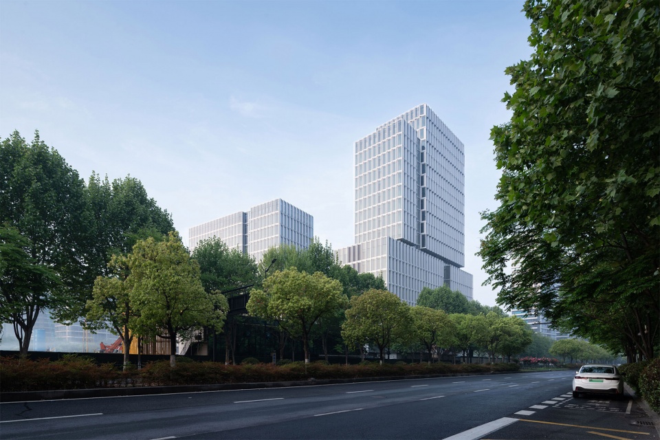fengqi river business center by gad