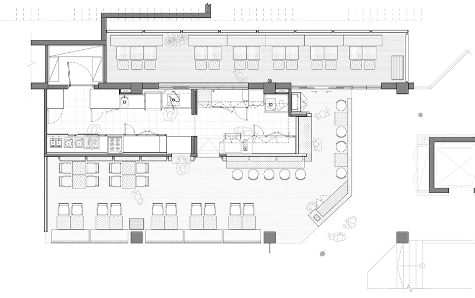 izakaya style restaurant by open studio