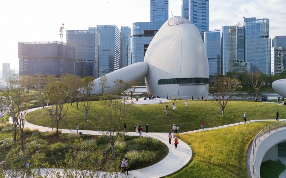 Shenzhen Bay Cultural Square by MAD leu