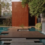The Dip Pavilion住宅，印度 / andblack design studio