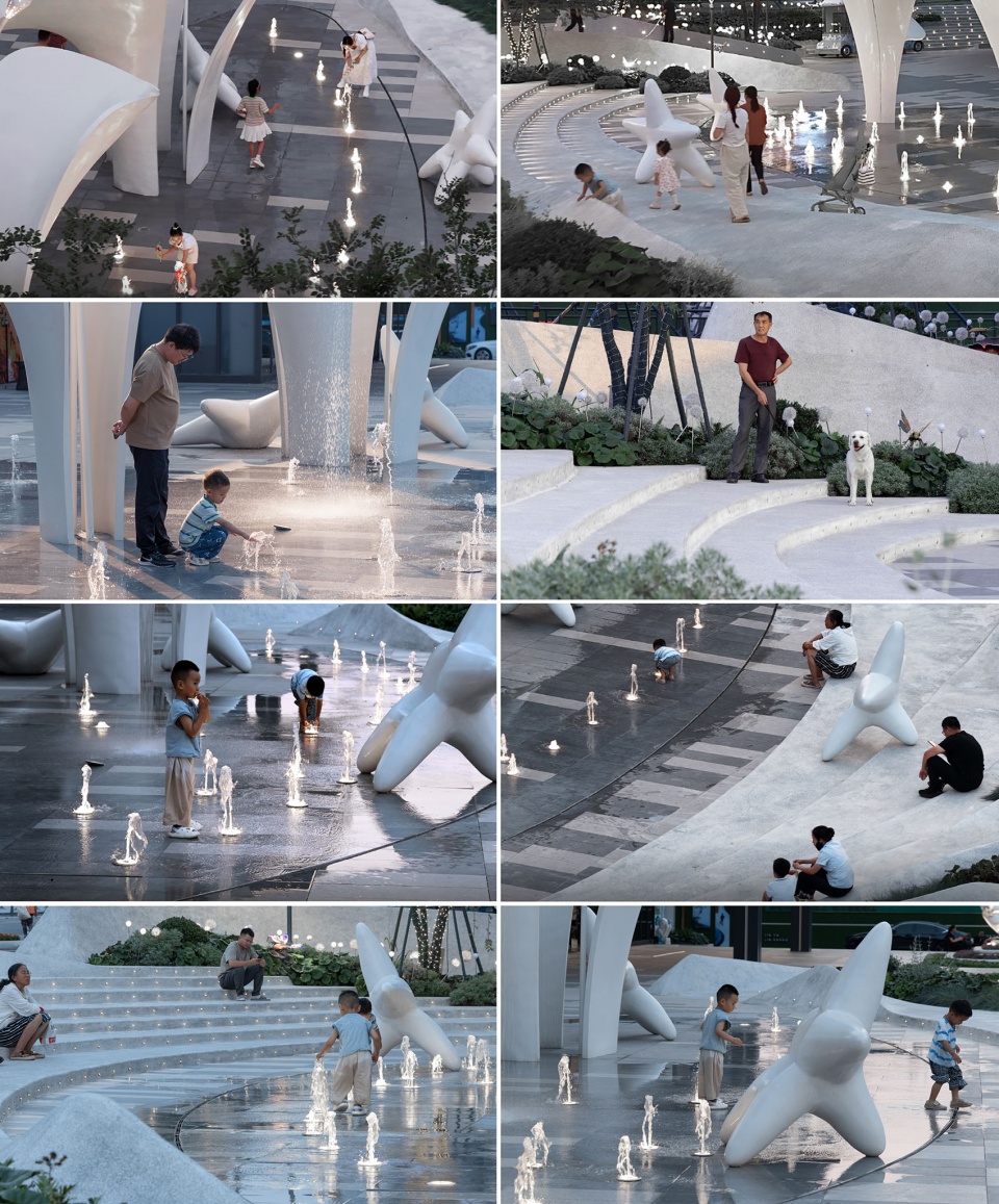 The Splash Plaza Sparked by Urban Energy