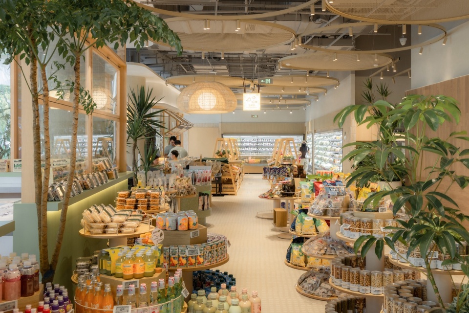 Wanhua Green Heart Food Market Yunlang Canteen by XU Studio