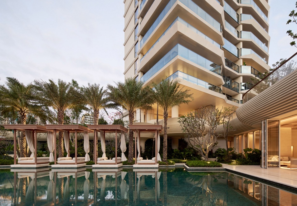 park lane complex phase ii sanya by peidong zhu line plus