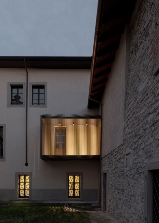 recovery of the body west of villa dellamicizia by invernizzi gaffuri architetti associati