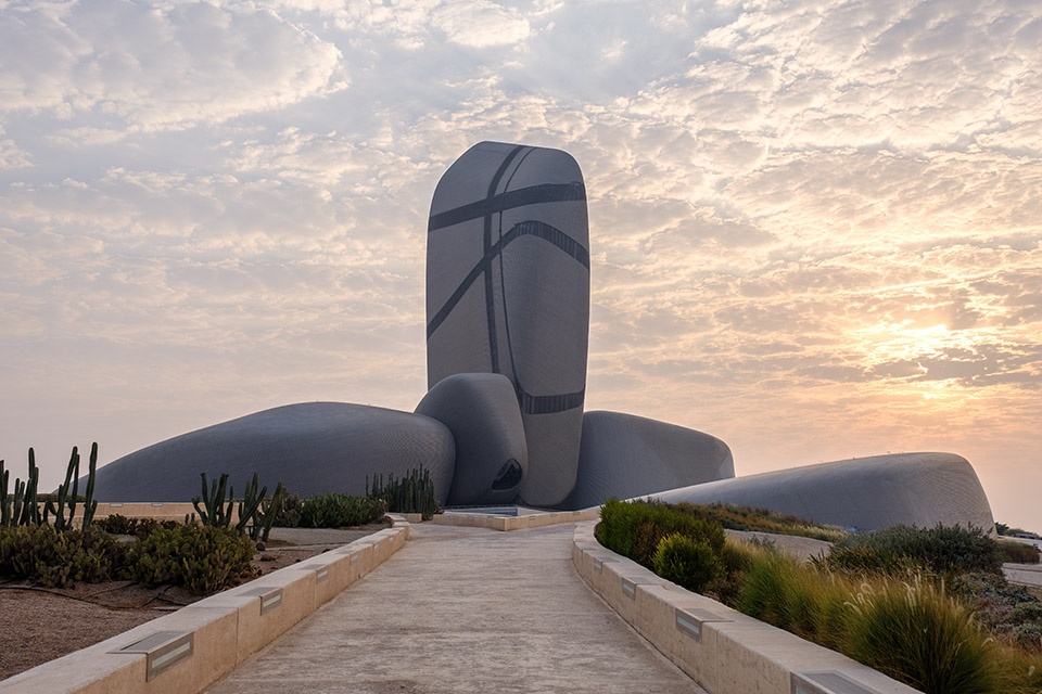 the king abdulaziz center for world culture by snohetta