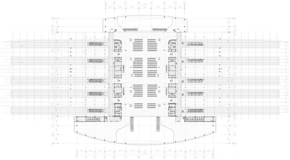 jingmen west railway station by citic architectural design research institute co ltd china railway siyuan survey and design group co ltd