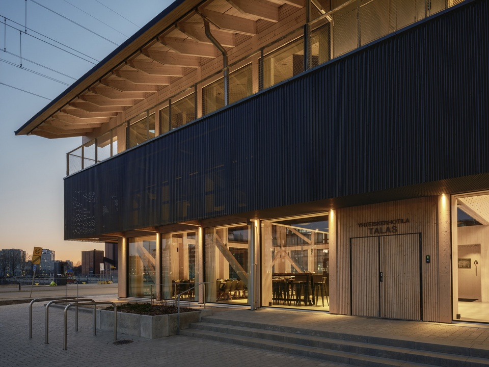 kalasatama community house talas by aor architects