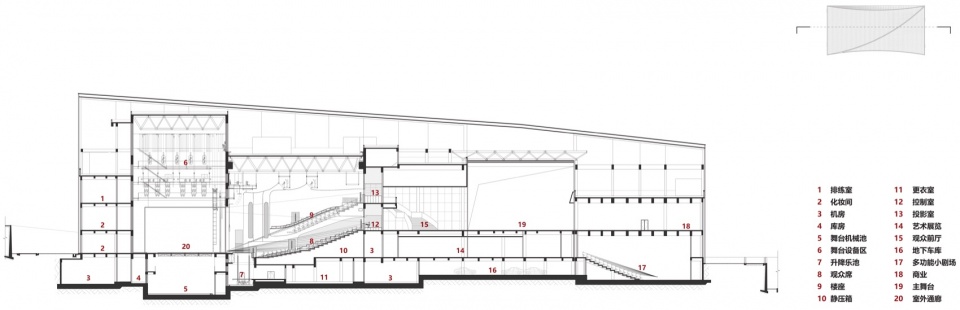 panzhihua grand theatre by cscec