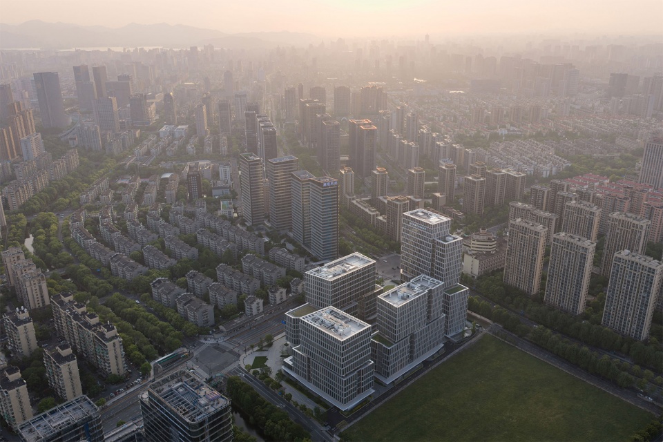 fengqi river business center by gad