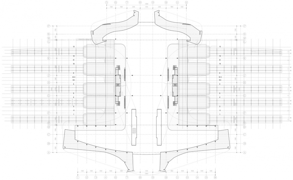 jingmen west railway station by citic architectural design research institute co ltd china railway siyuan survey and design group co ltd
