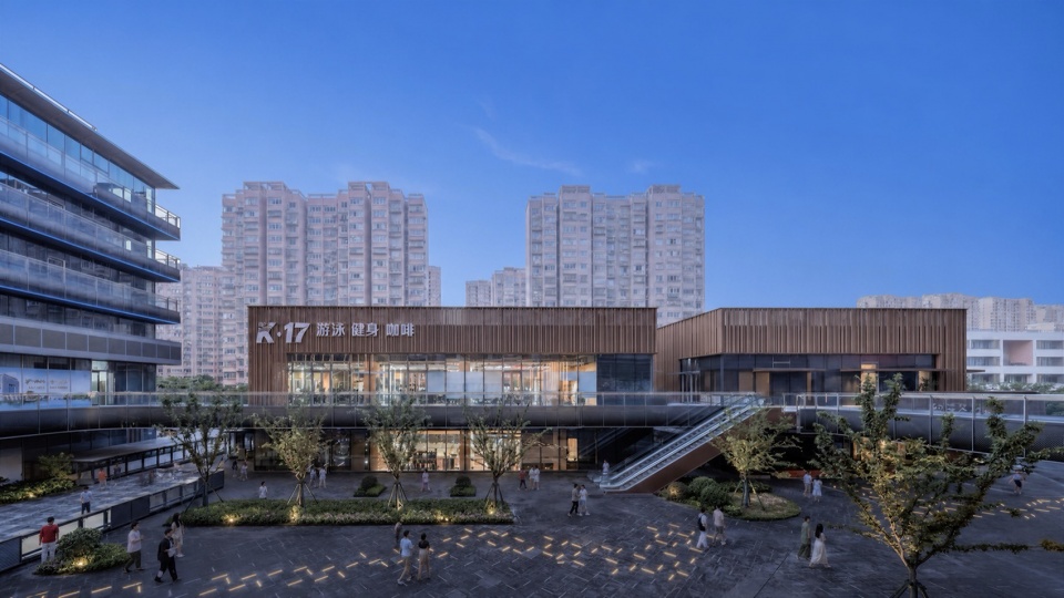 urban renewal practice of area d huaian financial center by ecadi