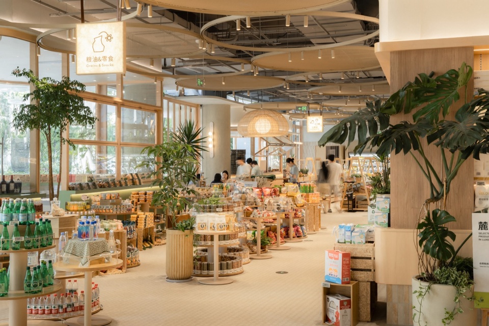 Wanhua Green Heart Food Market Yunlang Canteen by XU Studio
