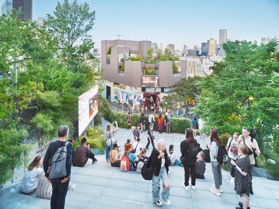 harajuku square by nikken sekkei akihisa hirata architecture office