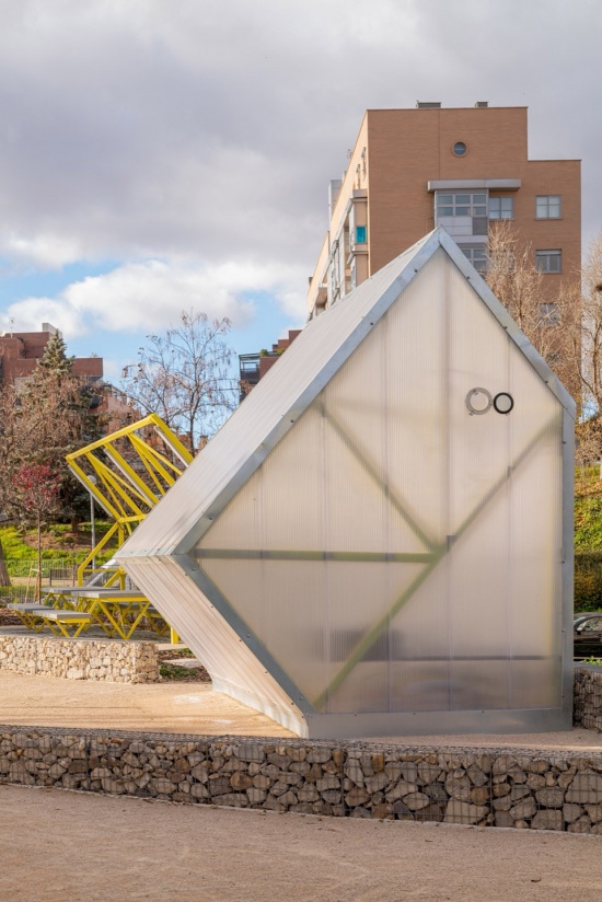 Circulating Garden for the Circular Economy Innovation Center of Vicalvaro