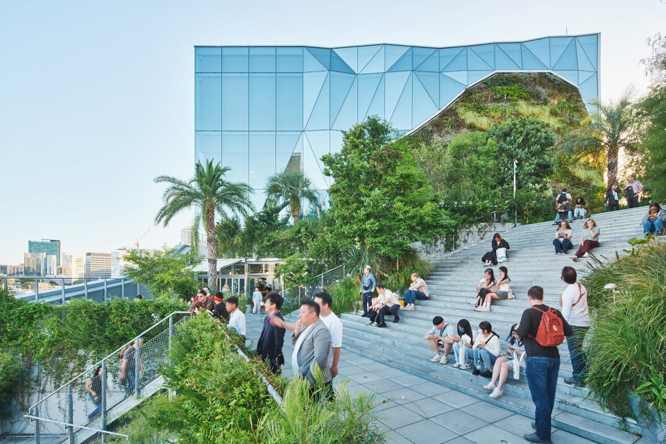 harajuku square by nikken sekkei akihisa hirata architecture office