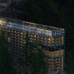 Huangfengyan Camping Park Visitor Center by XJ DesignAgency