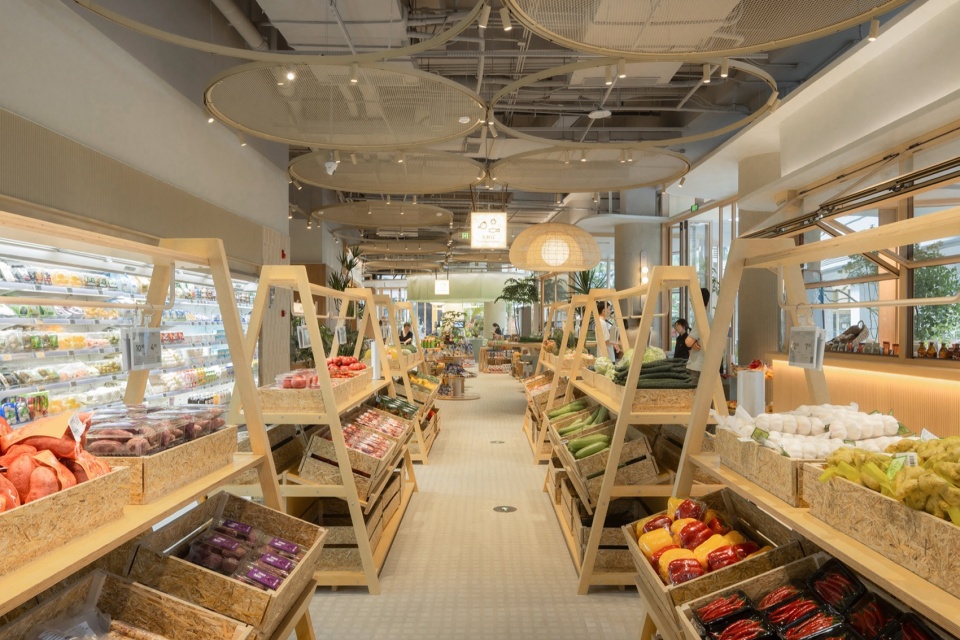 Wanhua Green Heart Food Market Yunlang Canteen by XU Studio